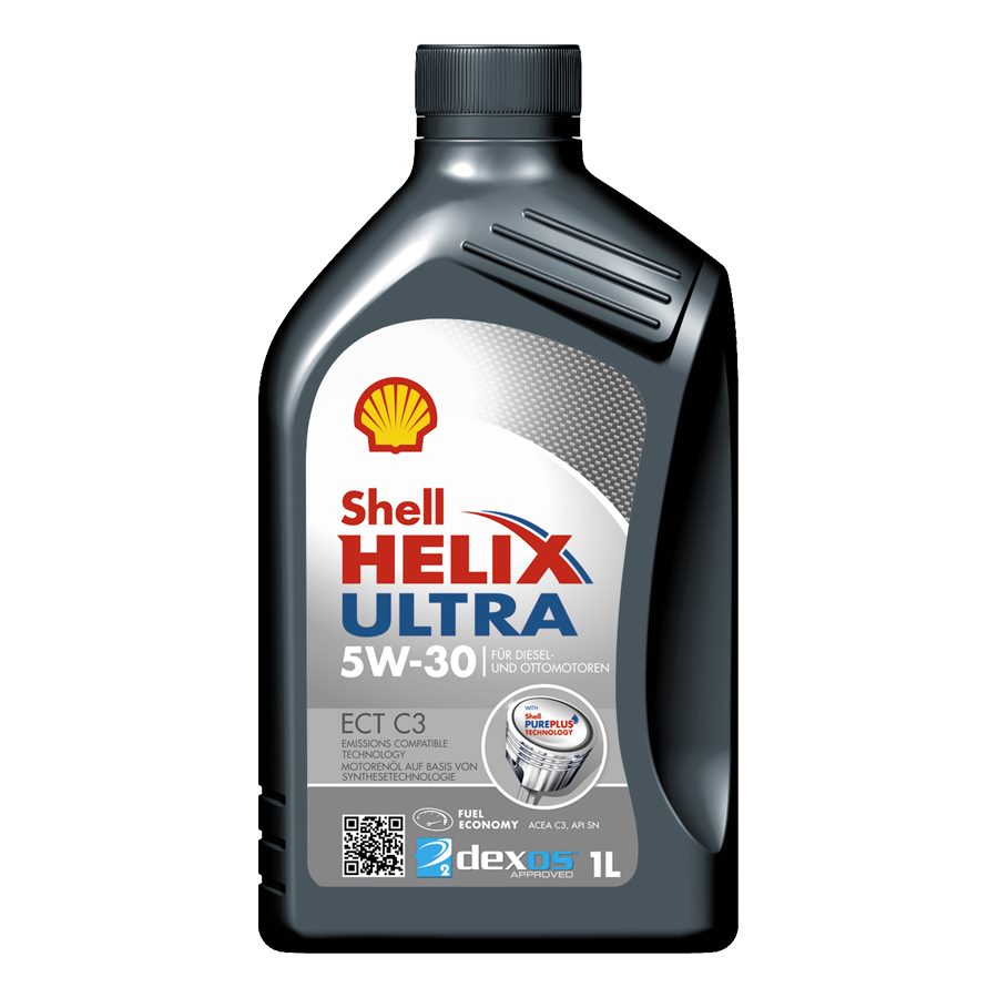 Shell Helix Ultra ECT C3 5W-30 Motoröl, 1 Liter von Shell