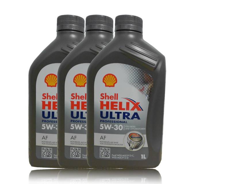 Shell Helix Ultra Professional AF 5 W-30 3x1 Liter von Shell
