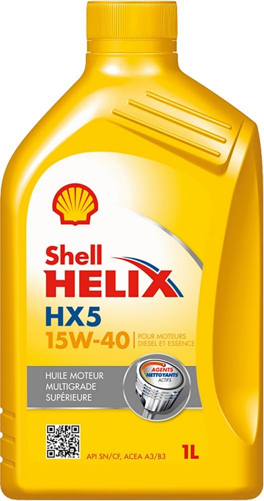 Shell Motoröl 15W40 Helix Super Hx5 Motor Oil 1L von Shell