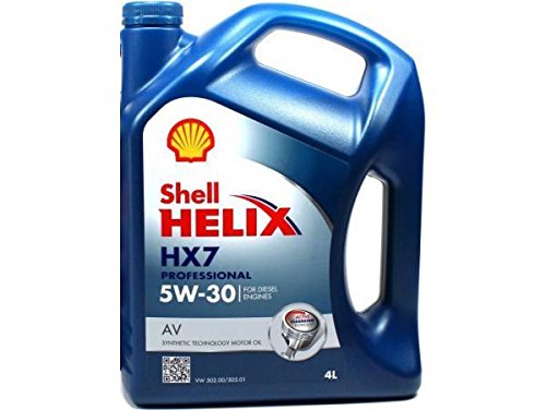 Shell Motoröl Helix Hx7 Prof. Av 5W-30 Motorenöl Motor Oil Schmieröl Auto 4L von Shell