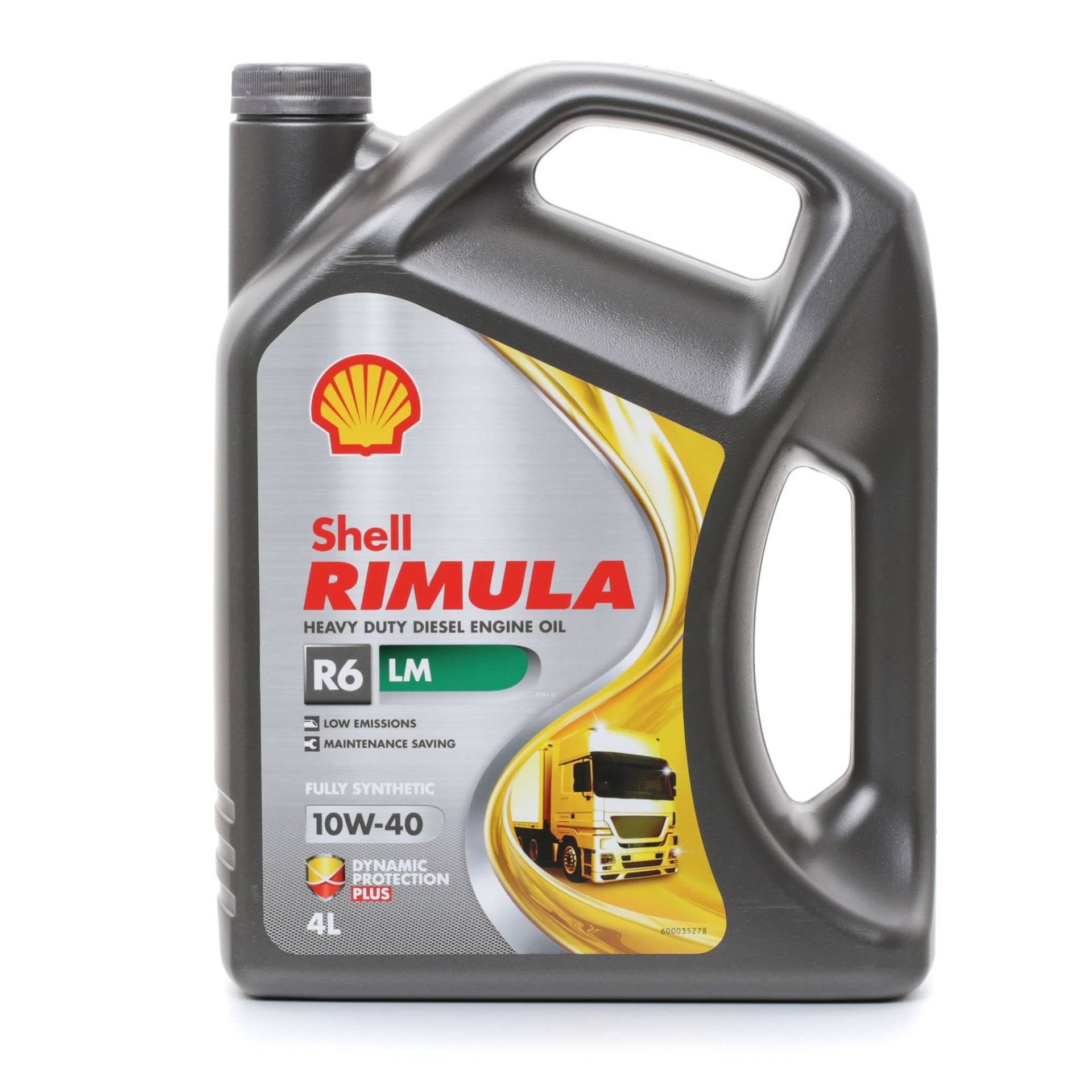 Shell Rimula R6-LM 10W-40 Motoröl, 4 Litre von Shell