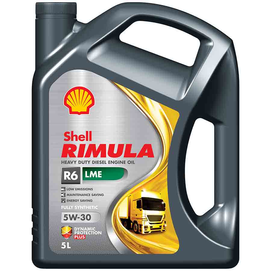 Shell Rimula R6 LME 5W-30 Motoröl, 5 Liter von Shell