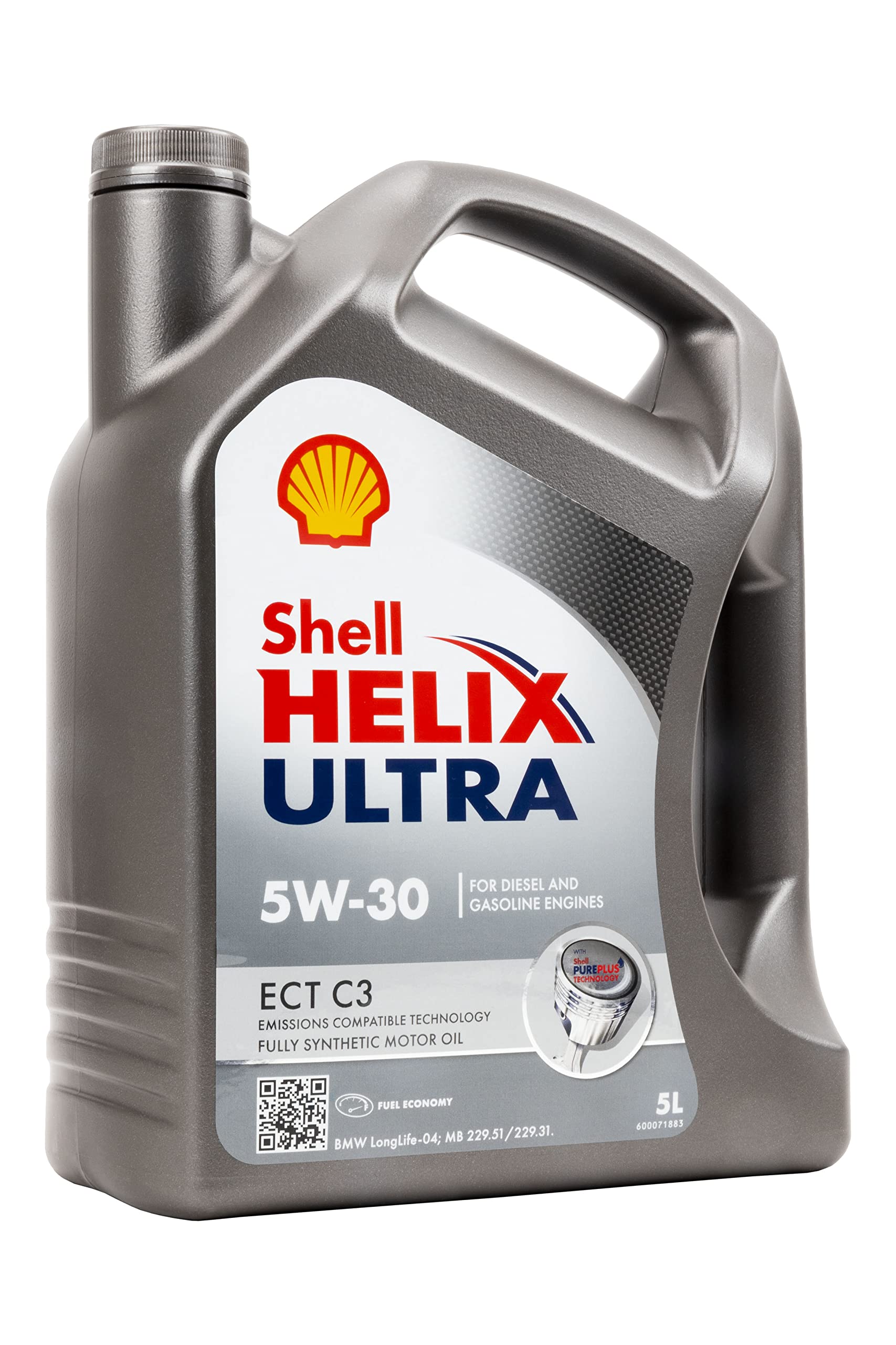 ‎Shell Shell HELIX ULTRA ECT C3 5W30 Motorenöl, 5L von ‎Shell