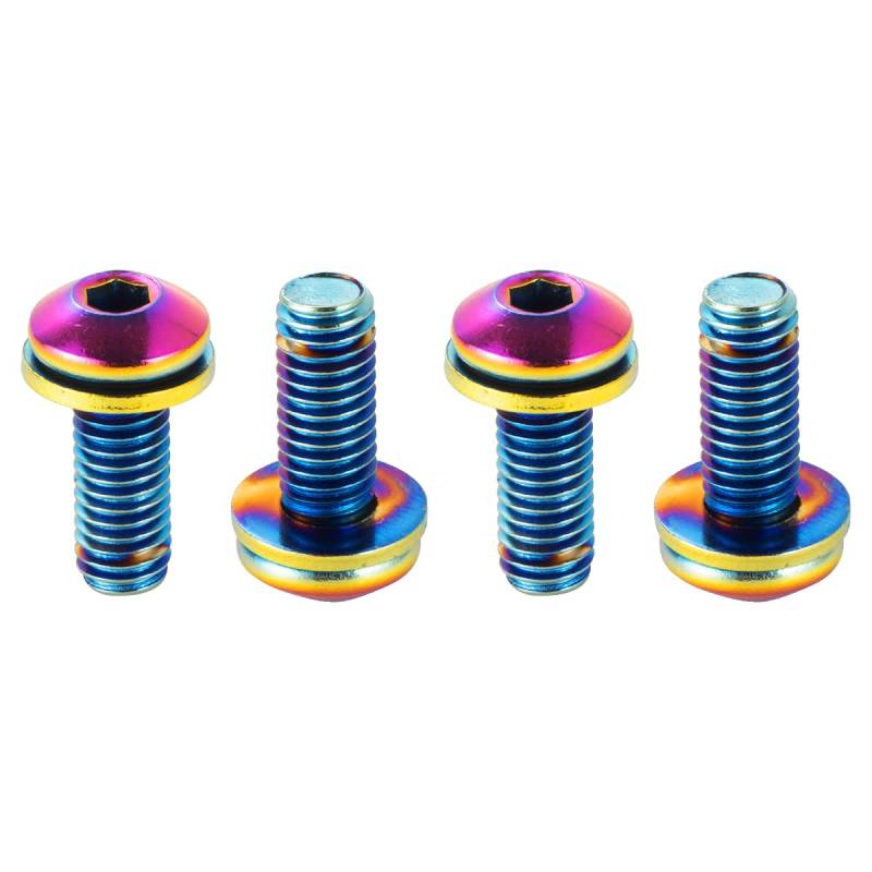 ShenZhenShiShiLiLanTianKeJiYouXianGongSi CNC Fahrradflaschenhalterschrauben, M5*12mm MTB Flaschenhalterschrauben, bunt von ShenZhenShiShiLiLanTianKeJiYouXianGongSi