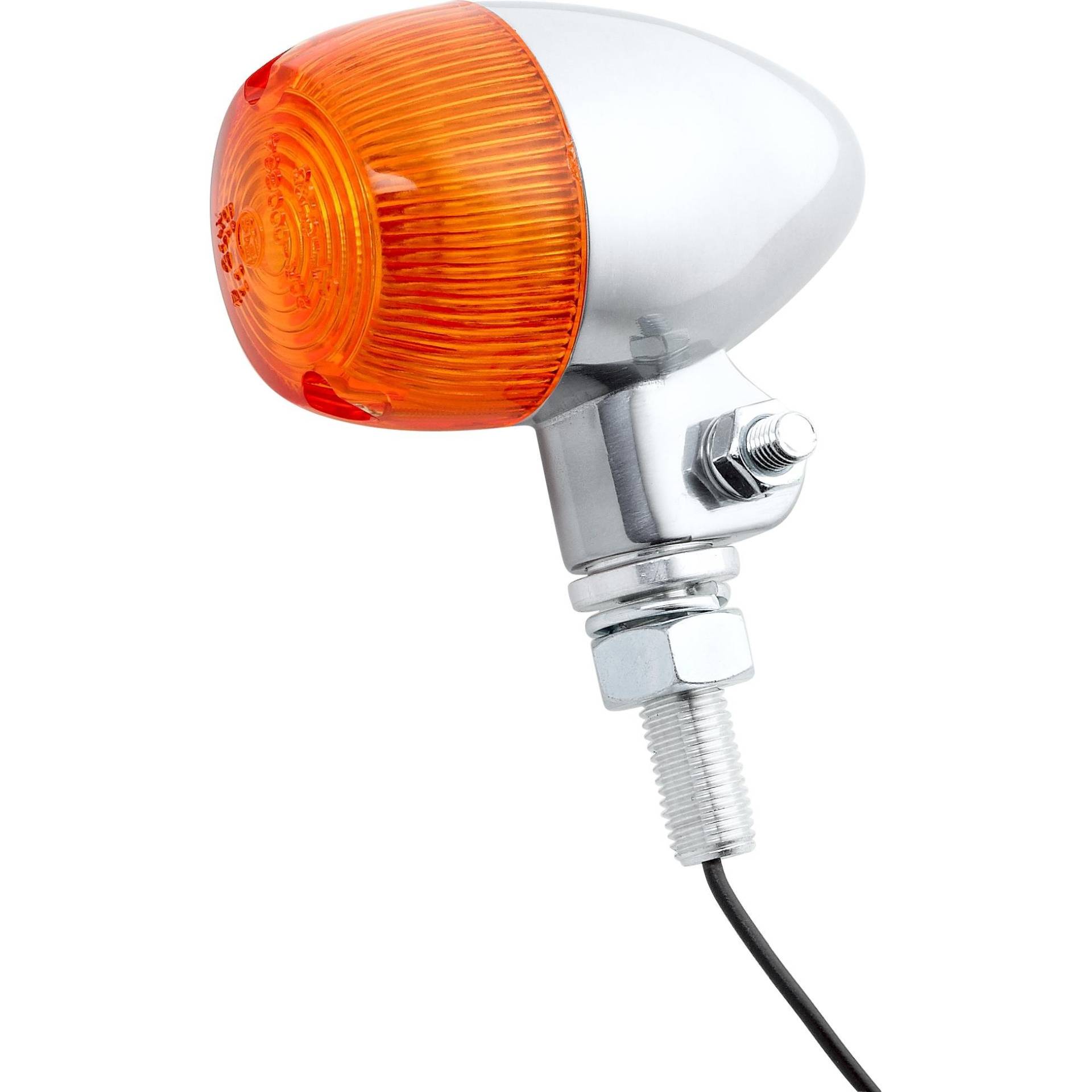 HIGHSIDER smart Blinker Bullet Light 1 12V/21W M10 Stange Alu poliert HIGHSIDER smart Blinker Bullet Light 1 12V/21W M10 Stange Alu poliert von HIGHSIDER smart