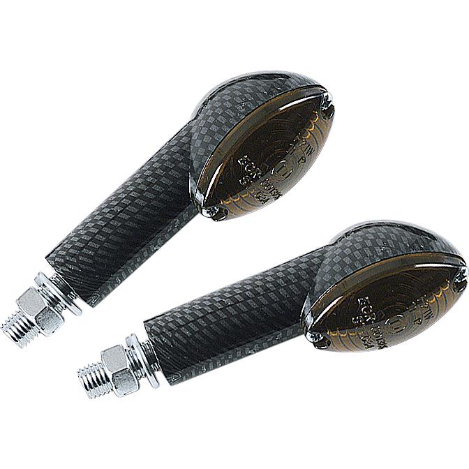 Shin Yo Blinkerpaar Cateye 12V/H21 M10 kurz carbonlook getöntes Glas Shin Yo Blinkerpaar Cateye 12V/H21 M10 kurz carbonlook getöntes Glas von Shin Yo