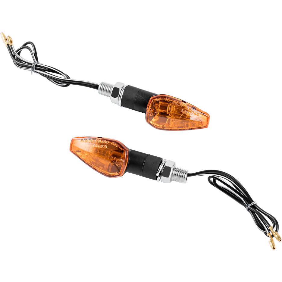 Shin Yo Blinkerpaar Peak 12V/H21 M10 kurz, schwarz Shin Yo Blinkerpaar Peak 12V/H21 M10 kurz, schwarz von Shin Yo