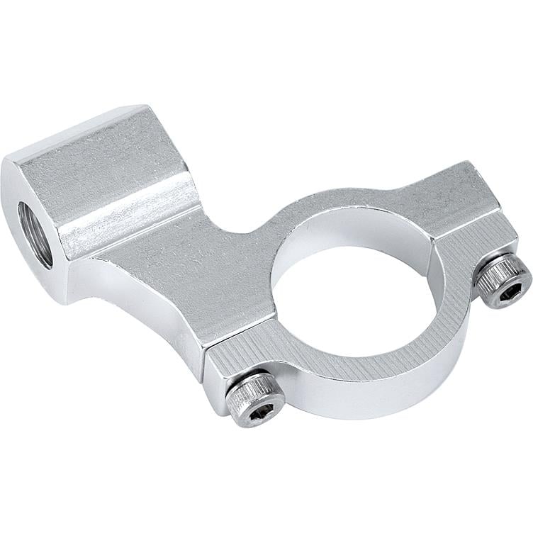 HIGHSIDER smart Spiegelschelle Alu CNC M10x1,25R an 22mm Lenker silber HIGHSIDER smart Spiegelschelle Alu CNC M10x1,25R an 22mm Lenker silber von HIGHSIDER smart