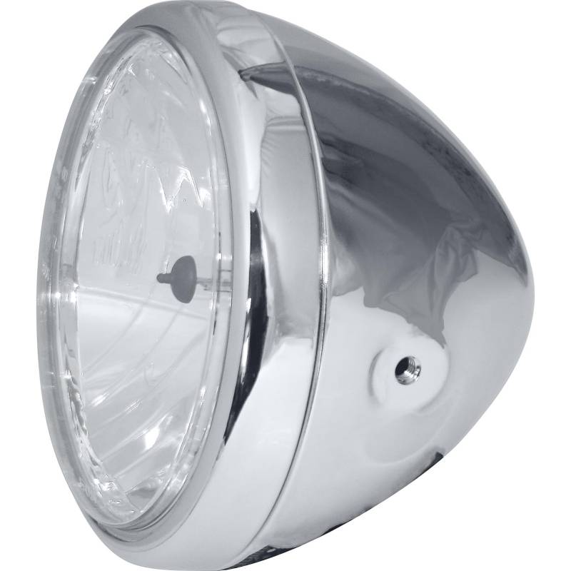 Shin Yo Hauptscheinwerfer H4 Klarglas Ø190 mm seitlich chrom von Shin Yo