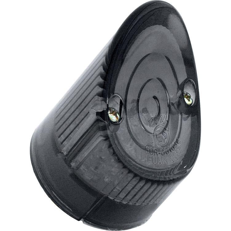 Shin Yo LED Rücklicht Nose Ø 44mm mit Nr.-Beleuchtung getönt von Shin Yo