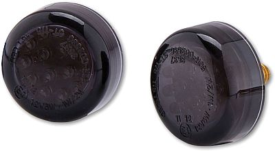 Shin Yo Micro Disc, LED Blinker - Schwarz Getönt Shin Yo Micro Disc, LED Blinker - Schwarz Getönt von Shin Yo