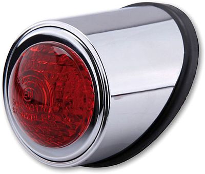 Shin Yo Old-School Typ 1, LED Rückleuchte - Verchromt Rot von Shin Yo