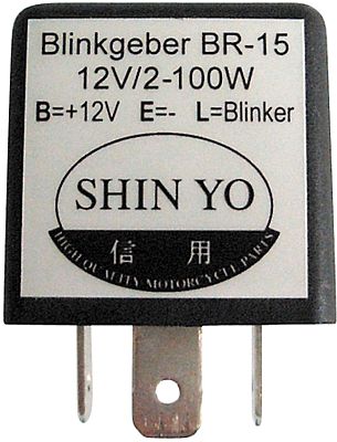 Shin Yo SY-02, Blinkrelais von Shin Yo