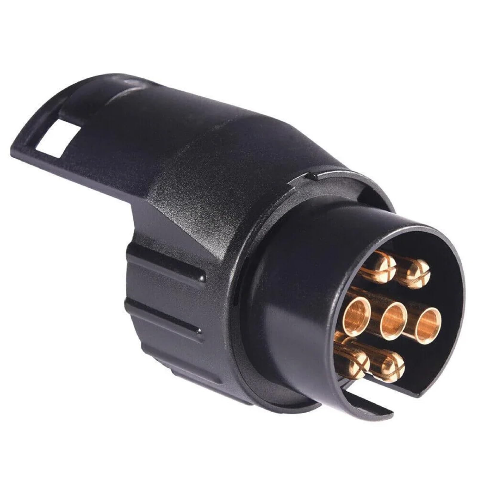 Shinekoo 7 Pin auf 13 Pin Abschleppadapter, Steckdosen-Konverter für Anhänger, Wohnwagen, Abschleppadapter Steckdose Stecker 7polig auf 13polig Adapter Konverter Shinekoo 7 Pin auf 13 Pin Abschleppadapter, Steckdosen-Konverter für Anhänger, Wohnwagen, Abschleppadapter Steckdose Stecker 7polig auf 13polig Adapter Konverter von Shinekoo