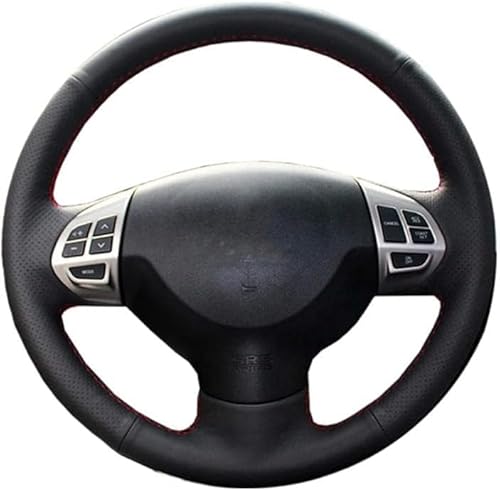 Shining Wheat Handgenähte Lenkradhüllen für Mitsubishi Lancer EX 10 Lancer X Outlander ASX Colt Pajero Sport Shining Wheat Handgenähte Lenkradhüllen für Mitsubishi Lancer EX 10 Lancer X Outlander ASX Colt Pajero Sport von Shining wheat