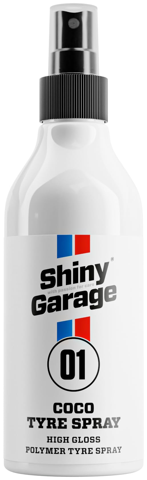 Shiny Garage Felgenreiniger “Coco Tire Booster” 250 ml - Sprühflasche Reifenglanzspray Für Felgenpflege - Felgen Reinigung - Reifenpflege von Shiny Garage with passion for cars