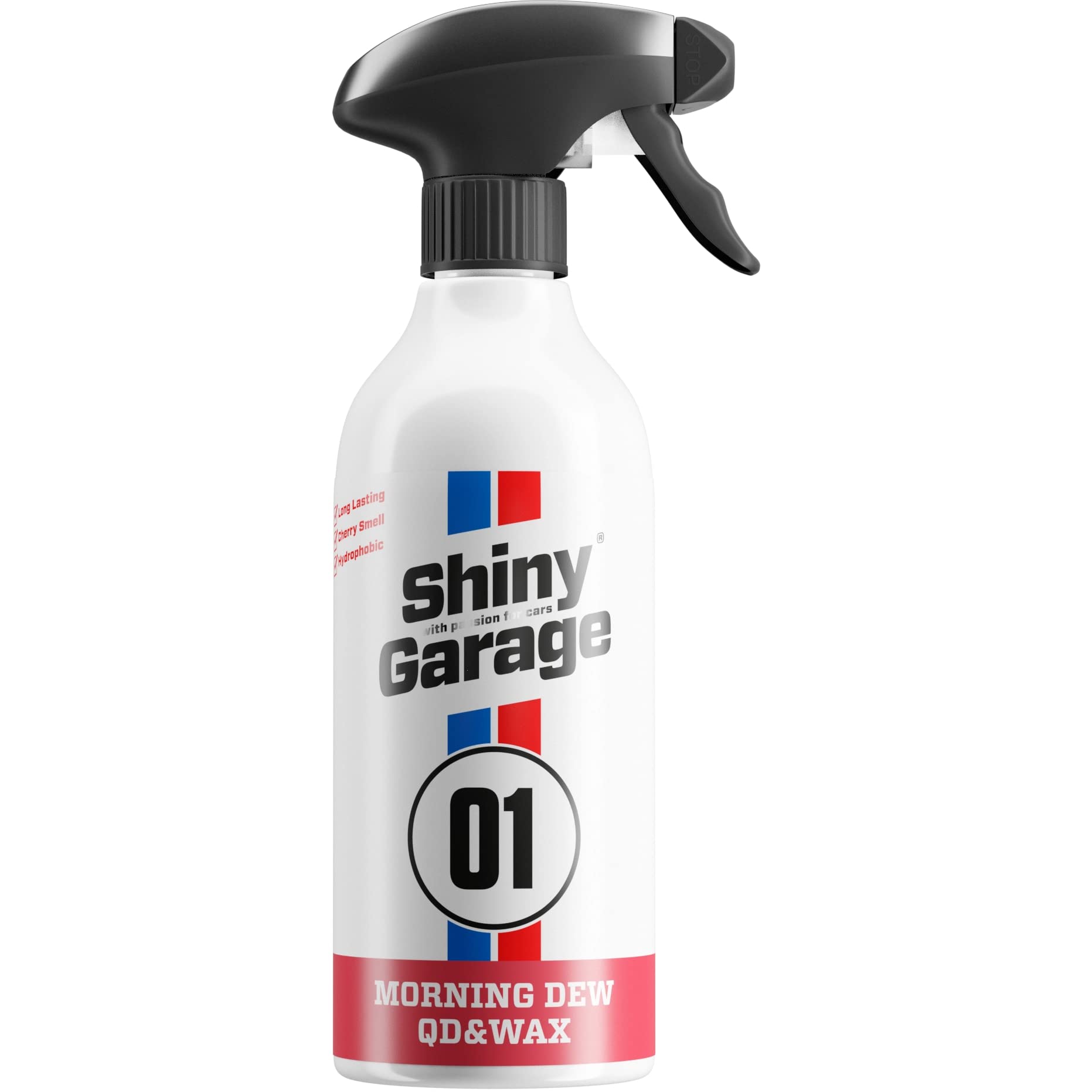 Shiny Garage Autopolitur Morning Dew QD & Wax 500 ml - Politur Auto mit Wachs - Wirksamer Lackreiniger für Autolacke - Car Polish Entfernt Fingerabdrücke - Umfassende Lackpflege von Shiny Garage with passion for cars