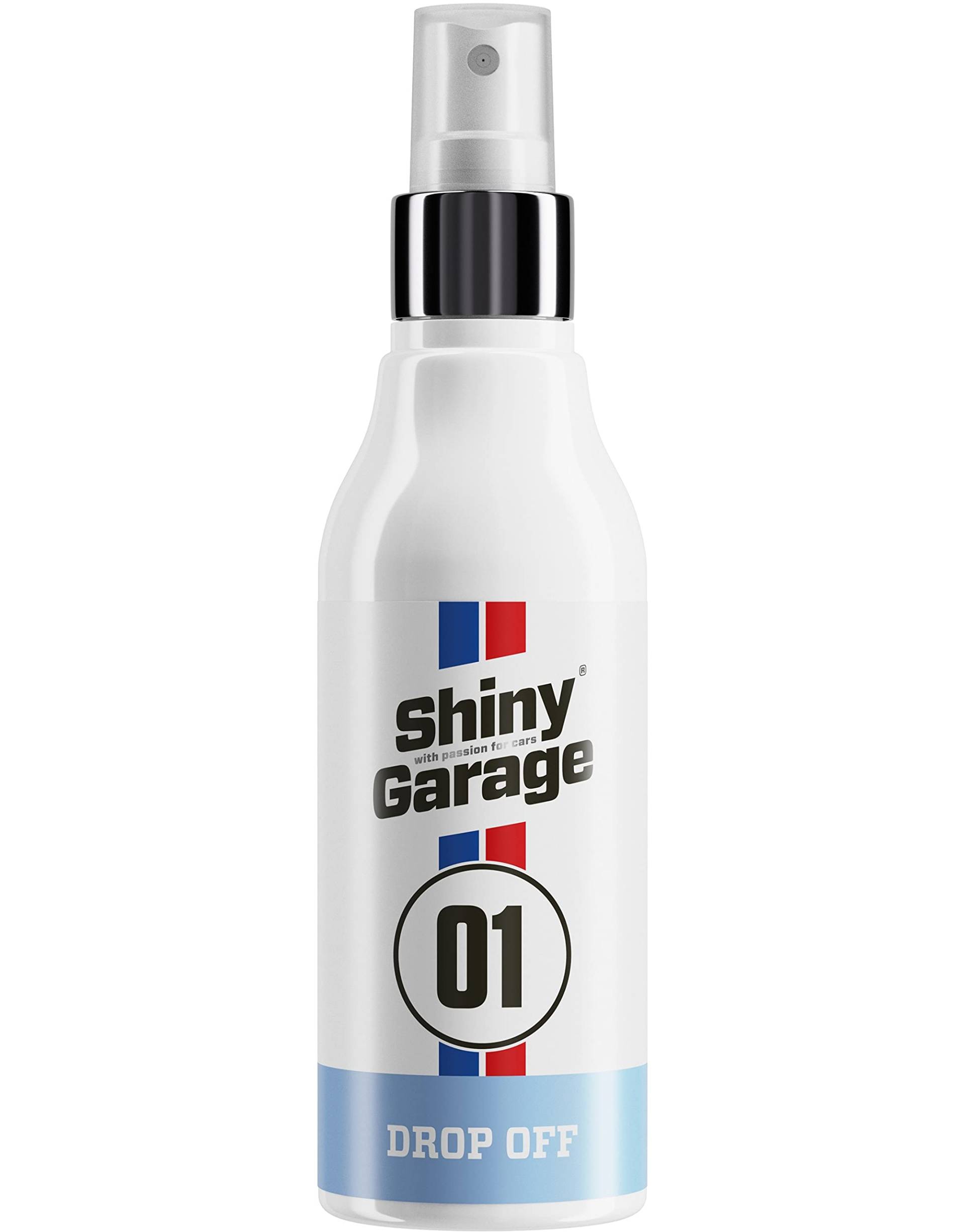 Shiny Garage Scheibenversiegelung Auto 'Drop Off' 150 ml - Autoscheiben Versiegelung mit effektiver Wirkung ab 50 km/h - Regenabweiser Autoscheiben mit starken hydrophoben Eigenschaften von Shiny Garage