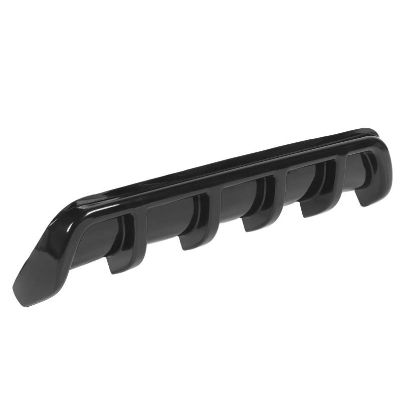 ABS Material Heckstoßstange Lip Stoßstange Diffusor Fin Car Exterieur Modifikation 67cm Universal Heckstoßstange Diffusor Auto(Bright black) von Shipenophy
