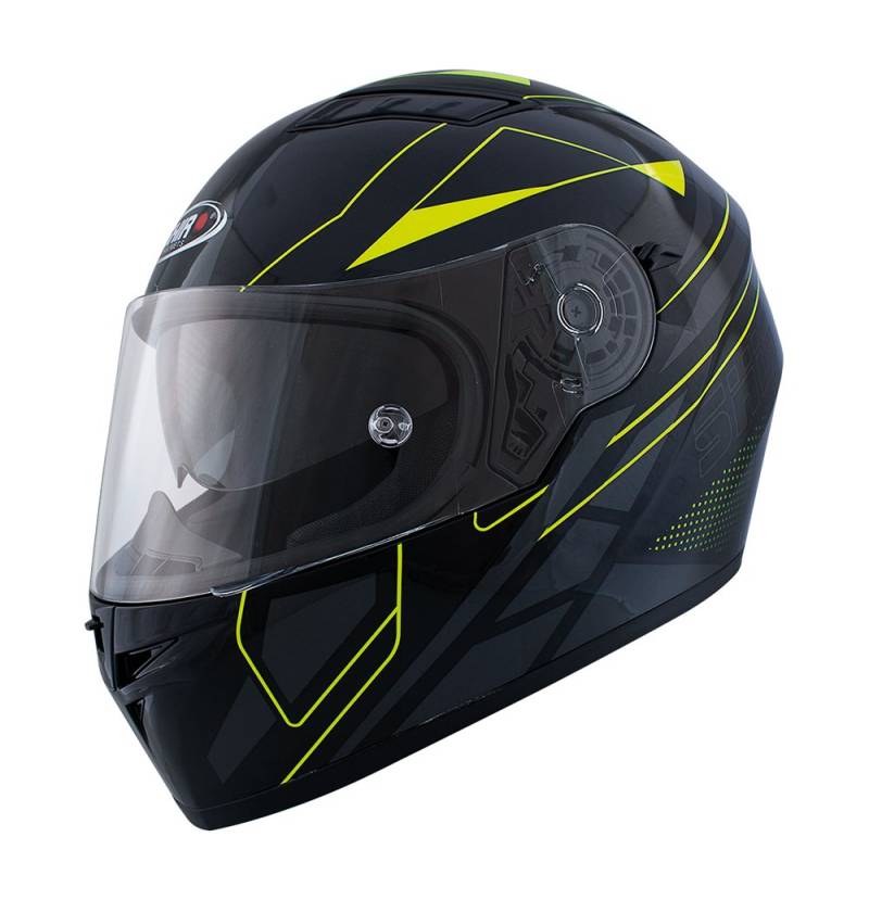 Shiro Helm, Elite gelb fluo, Größe XXL von Shiro