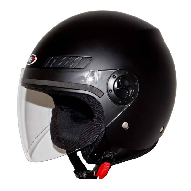 Shiro Jethelm, SH62, GS, Schwarz Matt, Größe XXL von Shiro
