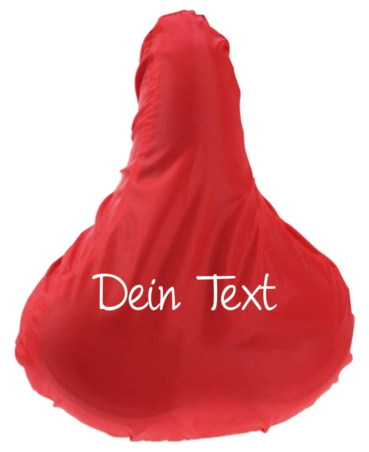 Shirtinstyle Premium Schonbezug Sattelbezug Sattelschutz mit deinem Wunschtext veredelt, Fahrrad, Schutz, Bezug, Hülle, Farbe Rot Shirtinstyle Premium Schonbezug Sattelbezug Sattelschutz mit deinem Wunschtext veredelt, Fahrrad, Schutz, Bezug, Hülle, Farbe Rot von Shirtinstyle