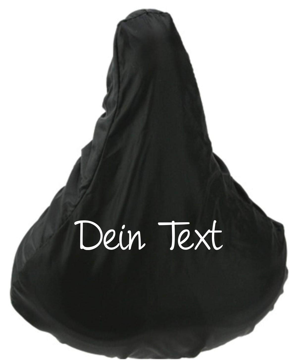 Shirtinstyle Premium Schonbezug Sattelbezug Sattelschutz mit deinem Wunschtext veredelt, Fahrrad, Schutz, Bezug, Hülle, Farbe Schwarz Shirtinstyle Premium Schonbezug Sattelbezug Sattelschutz mit deinem Wunschtext veredelt, Fahrrad, Schutz, Bezug, Hülle, Farbe Schwarz von Shirtinstyle