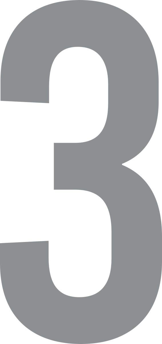 ShirtInStyle Zahlen selbsklebende Aufkleber, von 2-50cm Höhe, Mülltone, Haustür, Basteln, Boote, Nummern, Kennzeichen, Türen, Hausnummer, Bootsnummer, Zahl 3-46cm, Farbe Silber ShirtInStyle Zahlen selbsklebende Aufkleber, von 2-50cm Höhe, Mülltone, Haustür, Basteln, Boote, Nummern, Kennzeichen, Türen, Hausnummer, Bootsnummer, Zahl 3-46cm, Farbe Silber von Shirtinstyle