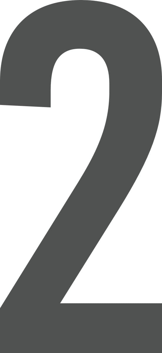 ShirtInStyle Zahlen selbsklebende Aufkleber, von 2-50cm Höhe, Mülltone, Haustür, Basteln, Boote, Nummern, Kennzeichen, Türen, Hausnummer, Bootsnummer, Zahl 2-50cm, Farbe dunkelgrau ShirtInStyle Zahlen selbsklebende Aufkleber, von 2-50cm Höhe, Mülltone, Haustür, Basteln, Boote, Nummern, Kennzeichen, Türen, Hausnummer, Bootsnummer, Zahl 2-50cm, Farbe dunkelgrau von ShirtInStyle