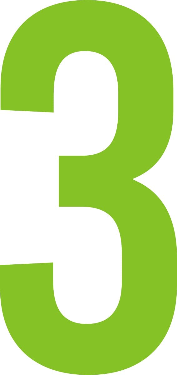 ShirtInStyle Zahlen selbsklebende Aufkleber, von 2-50cm Höhe, Mülltone, Haustür, Basteln, Boote, Nummern, Kennzeichen, Türen, Hausnummer, Bootsnummer, Zahl 3-50cm, Farbe gelbgrün ShirtInStyle Zahlen selbsklebende Aufkleber, von 2-50cm Höhe, Mülltone, Haustür, Basteln, Boote, Nummern, Kennzeichen, Türen, Hausnummer, Bootsnummer, Zahl 3-50cm, Farbe gelbgrün von ShirtInStyle
