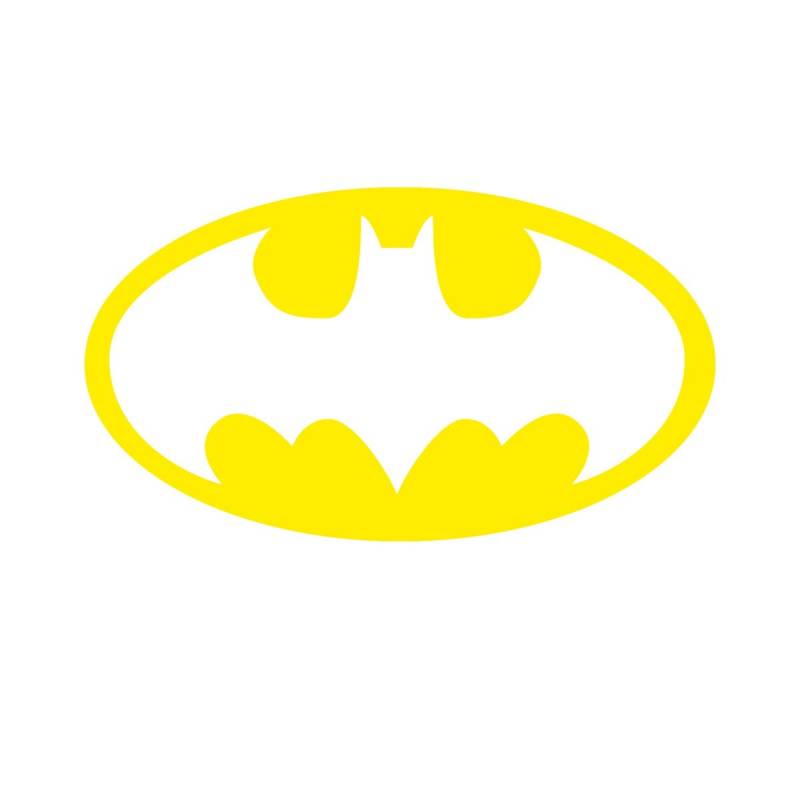 Shirtblaster Batman Aufkleber Autoaufkleber Sticker 15cm x 10cm von Shirtblaster