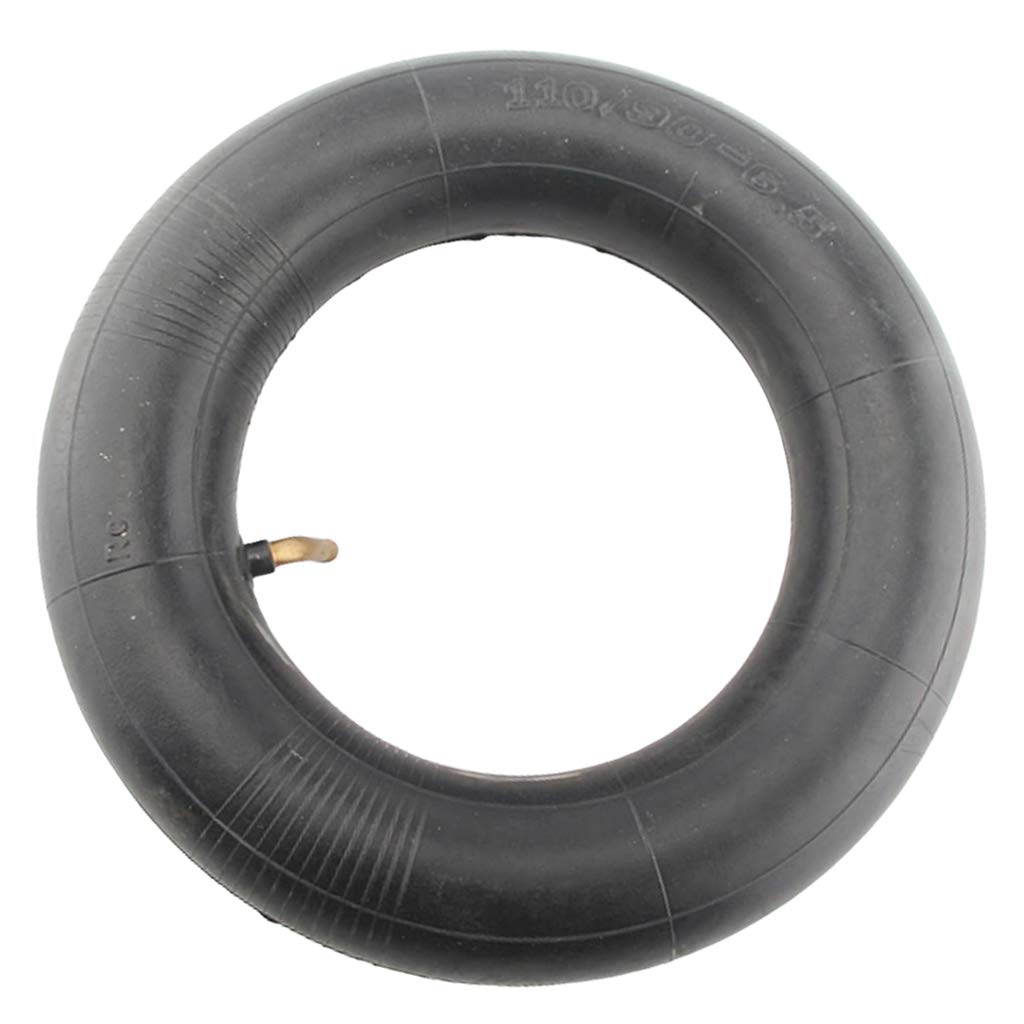 Shiwaki 110/90-6,5 Gummi Schlauch Innenrohr für Motorrad Reifen, Schwarz von Shiwaki