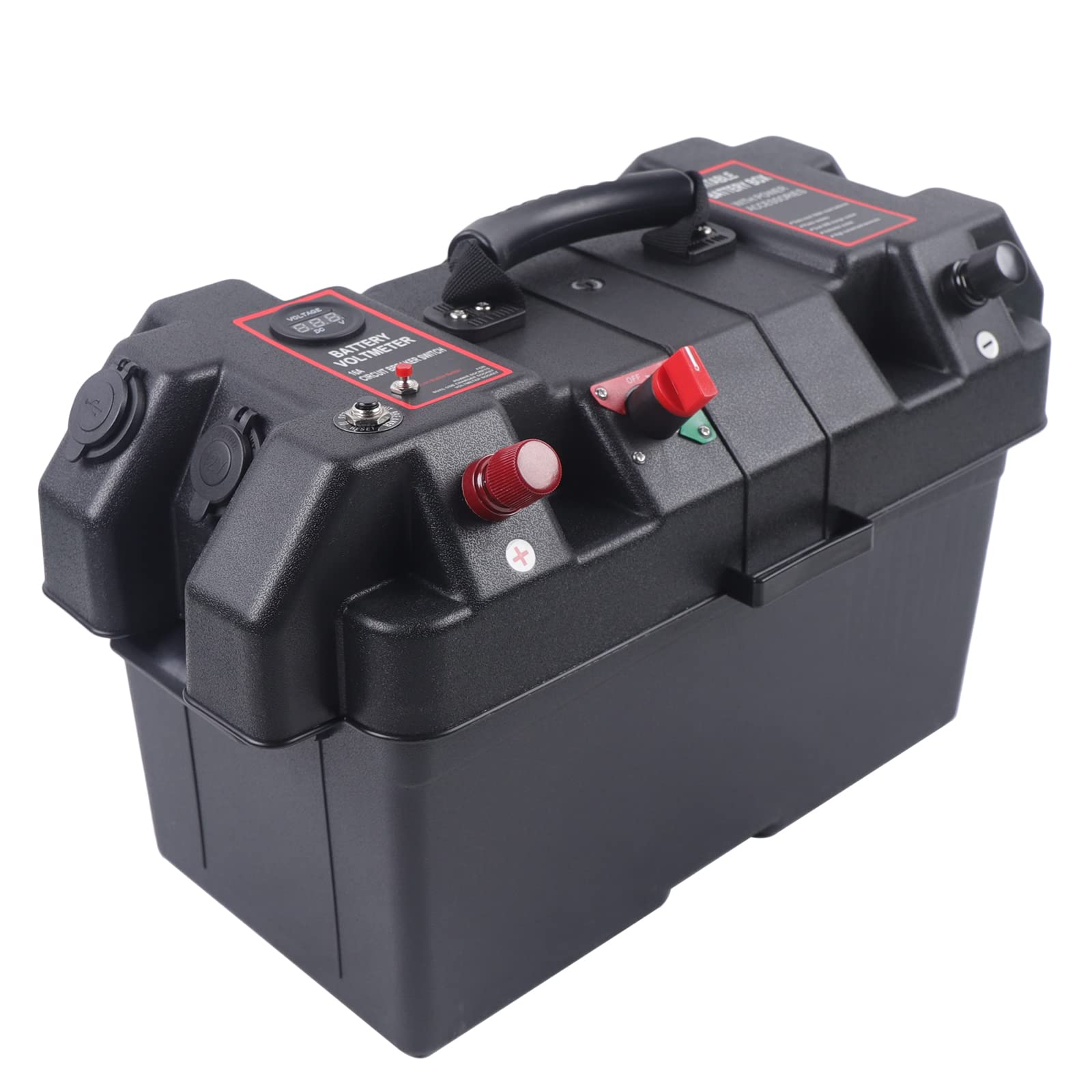 Batteriebox FüR Elektro Bootsmotor Doppelte Usb AnschlüSse Batterie Wohnmobil Batteriekasten Tragbare Energiequelle Bootsbatterie Power Center Batteriehalter Boot Box Anzeige Anschlüsse Batteriebox FüR Elektro Bootsmotor Doppelte Usb AnschlüSse Batterie Wohnmobil Batteriekasten Tragbare Energiequelle Bootsbatterie Power Center Batteriehalter Boot Box Anzeige Anschlüsse von Shiyinge