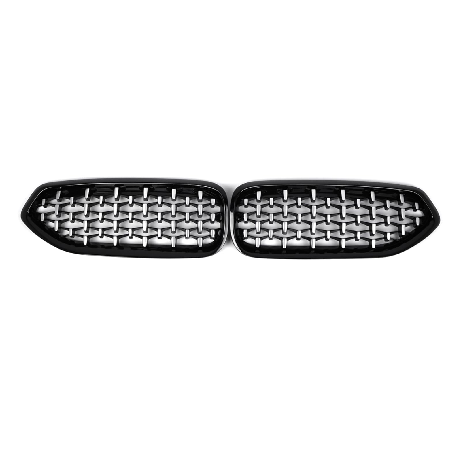 Shkalacar 1 Paar Frontnierengrills, Stoßstangengitter vorne, kompatibel mit BMW Z4 G29 2019-2022, Frontmittelgrills OEM:51138091295, 51138091296 Shkalacar 1 Paar Frontnierengrills, Stoßstangengitter vorne, kompatibel mit BMW Z4 G29 2019-2022, Frontmittelgrills OEM:51138091295, 51138091296 von Shkalacar