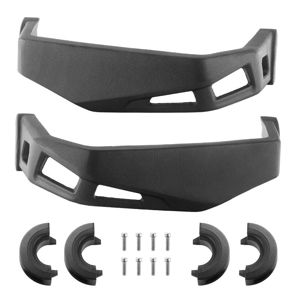 Shkalacar 2-teiliges Motorrad Handprotektoren Set, Hand Brush Guards aus Aluminium Kompatibel mit Ryker 600 900 SportRally Allen Modellen Shkalacar 2-teiliges Motorrad Handprotektoren Set, Hand Brush Guards aus Aluminium Kompatibel mit Ryker 600 900 SportRally Allen Modellen von Shkalacar