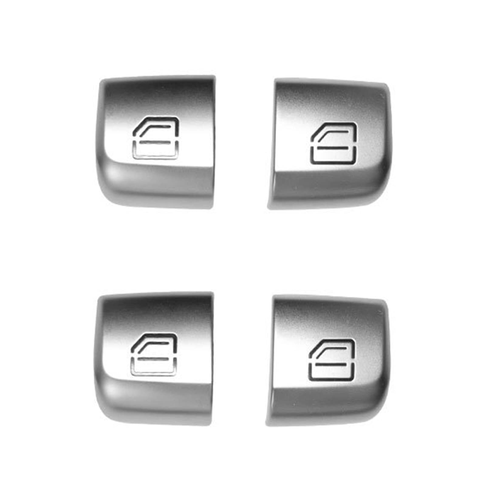 Shkalacar Auto Drucktastenschalter Fenster Schalter Knopfabdeckungen für Mercedes Benz C GLC Klasse W205 W213 2015-2023 W253 GLC Klasse 2016-2022 von Shkalacar