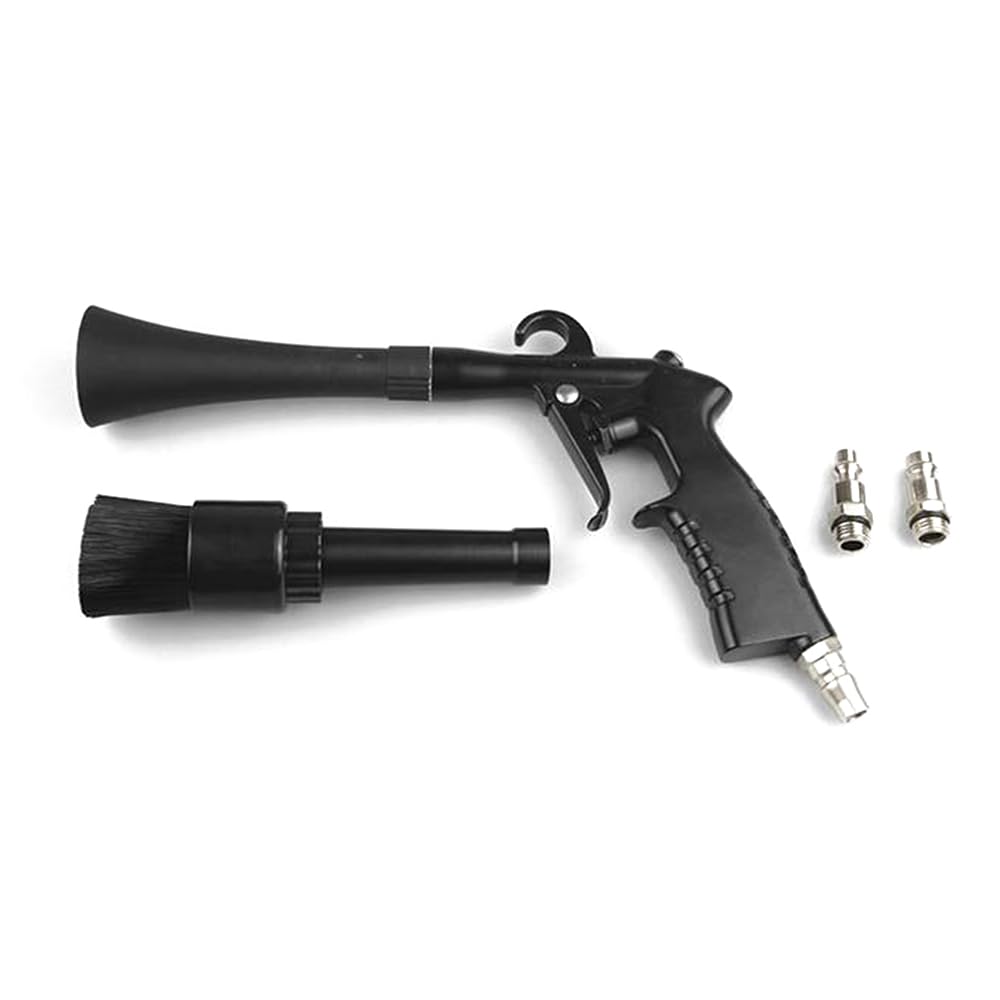 Shkalacar Druckluftpistole, Ausblaspistole mit Düse und Bürste, Hochdruck Reinigungspistole für Autos, Reinigungswerkzeuge für Sitze, Teppiche, Kissen, Lüftungsschlitze, Dächer Shkalacar Druckluftpistole, Ausblaspistole mit Düse und Bürste, Hochdruck Reinigungspistole für Autos, Reinigungswerkzeuge für Sitze, Teppiche, Kissen, Lüftungsschlitze, Dächer von Shkalacar