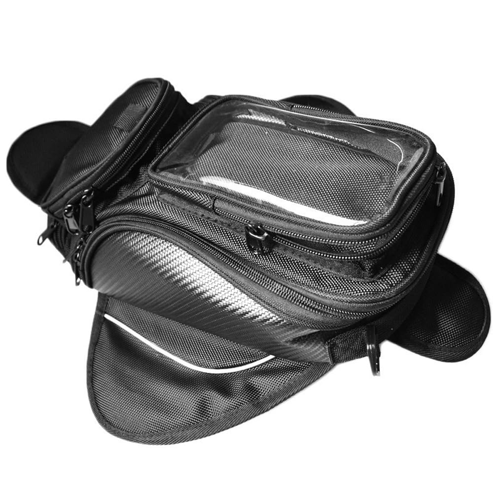 Shkalacar Motorrad-Tanktasche, wasserdichte magnetische Tasche für 6,5 Zoll Touchscreen Telefon Universal Motorrad Zubehör von Shkalacar