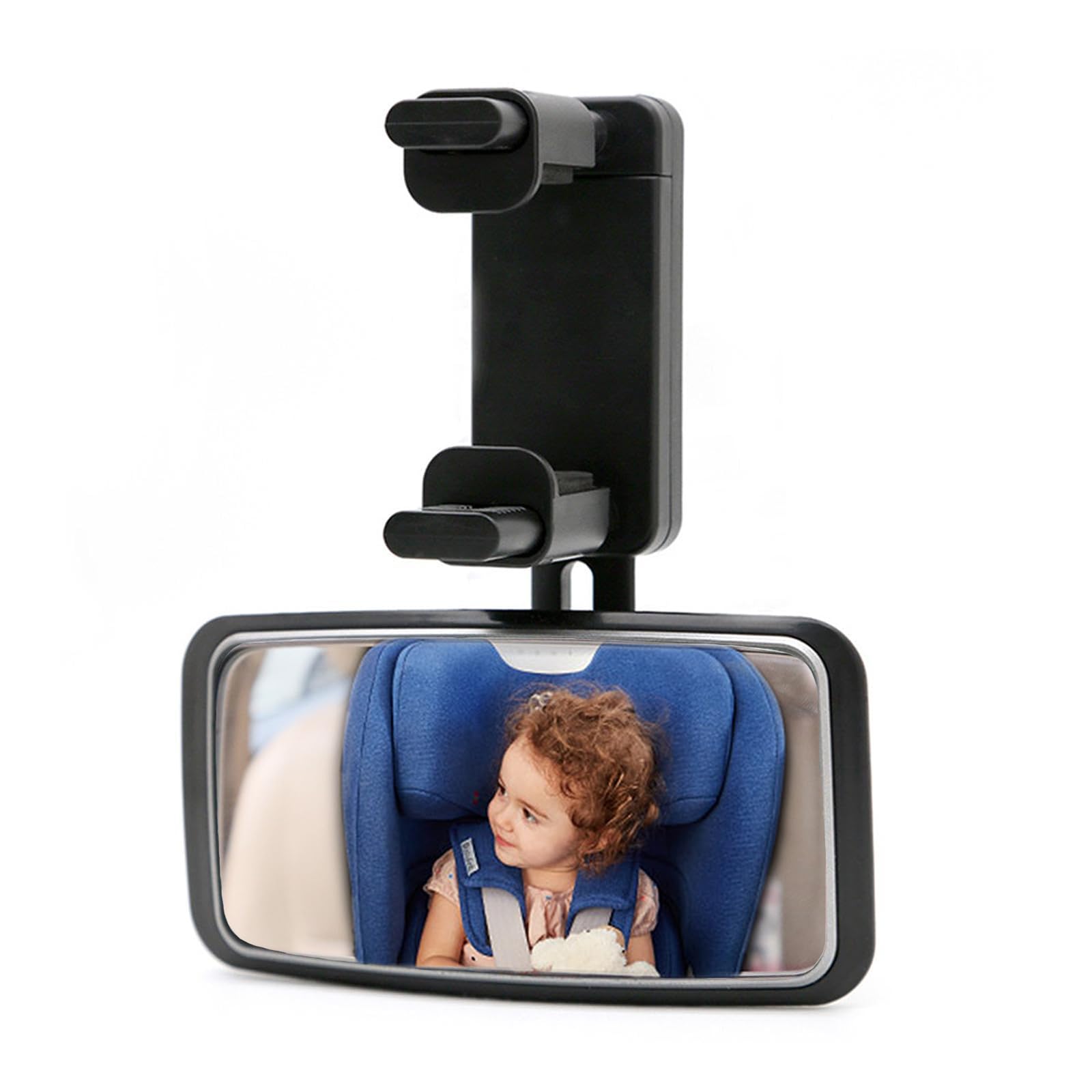 Spiegel Auto Baby, 360° Drehbar Auto Spiegel für Baby, Rückspiegel Baby Auto mit Gefederten Clips, zum Schutz Ihres Babys und Kleiner Tiere, Geeignet für die Meisten Autos Spiegel Auto Baby, 360° Drehbar Auto Spiegel für Baby, Rückspiegel Baby Auto mit Gefederten Clips, zum Schutz Ihres Babys und Kleiner Tiere, Geeignet für die Meisten Autos von Shnmin