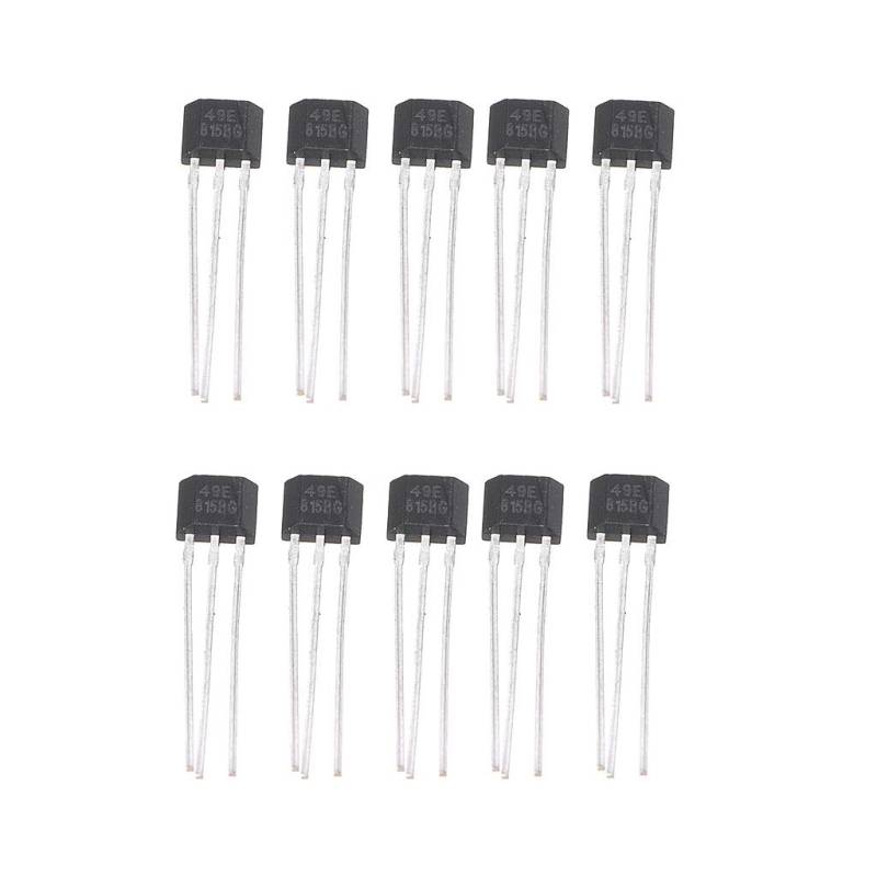 10pcs 49E Hallelement OH49E Spannungsregler Hall Effekt Linearer Schalter von Shntig