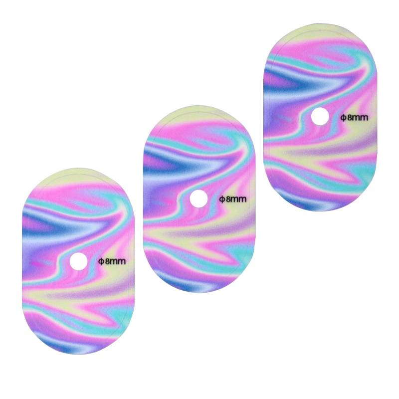 3PCS Fahrradventile Pad Aufkleber Fahrradreifenventile Aufkleberventile Aufkleber Dekalerschutzbezüge Mountainbike Accessoire von Shntig