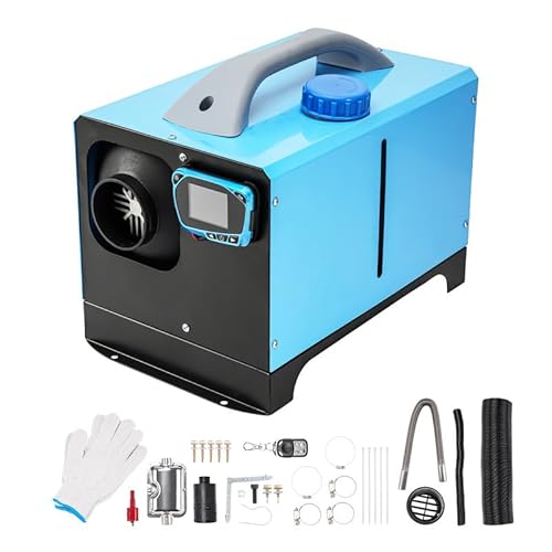 Dieselheizung All-in-One,8KW 12V Standheizung Diesel Diesel-Luft-Auto-Parkheizung mit verbessertem LCD-Schalterdisplay und Fernbedienung, schnelles Aufheizen, für Wohnmobil, Garage, LKW, Boot, Rot Dieselheizung All-in-One,8KW 12V Standheizung Diesel Diesel-Luft-Auto-Parkheizung mit verbessertem LCD-Schalterdisplay und Fernbedienung, schnelles Aufheizen, für Wohnmobil, Garage, LKW, Boot, Rot von ShockFlo