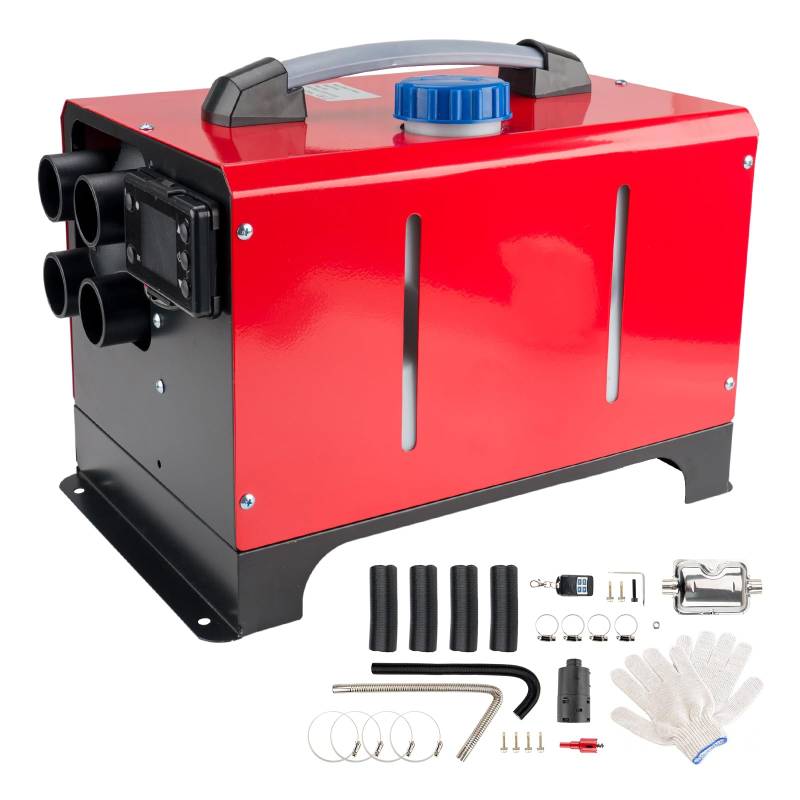 ShockFlo Standheizung Diesel, 12V 5KW Dieselheizung Diesel-Luftheizung All-in-One mit Fernbedienung & LCD-Bildschirm, Schnelles Aufheizen, Air Standheizung für Auto LKW Wohnmobil Bus RV, Boote von ShockFlo