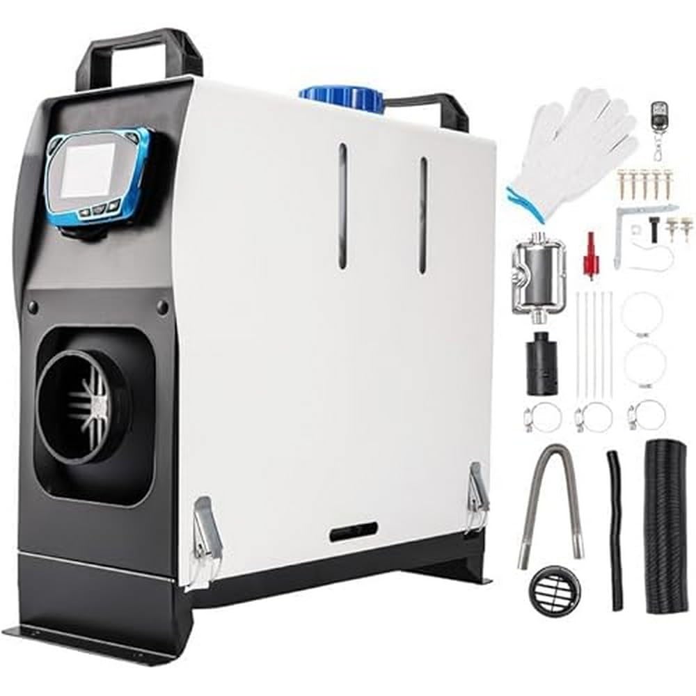 ShockFlo Standheizung Diesel, 12V 5KW Dieselheizung Diesel-Luftheizung All-in-One mit Fernbedienung & LCD-Bildschirm, Schnelles Aufheizen, Air Standheizung für Auto LKW Wohnmobil Bus RV, Boote ShockFlo Standheizung Diesel, 12V 5KW Dieselheizung Diesel-Luftheizung All-in-One mit Fernbedienung & LCD-Bildschirm, Schnelles Aufheizen, Air Standheizung für Auto LKW Wohnmobil Bus RV, Boote von ShockFlo