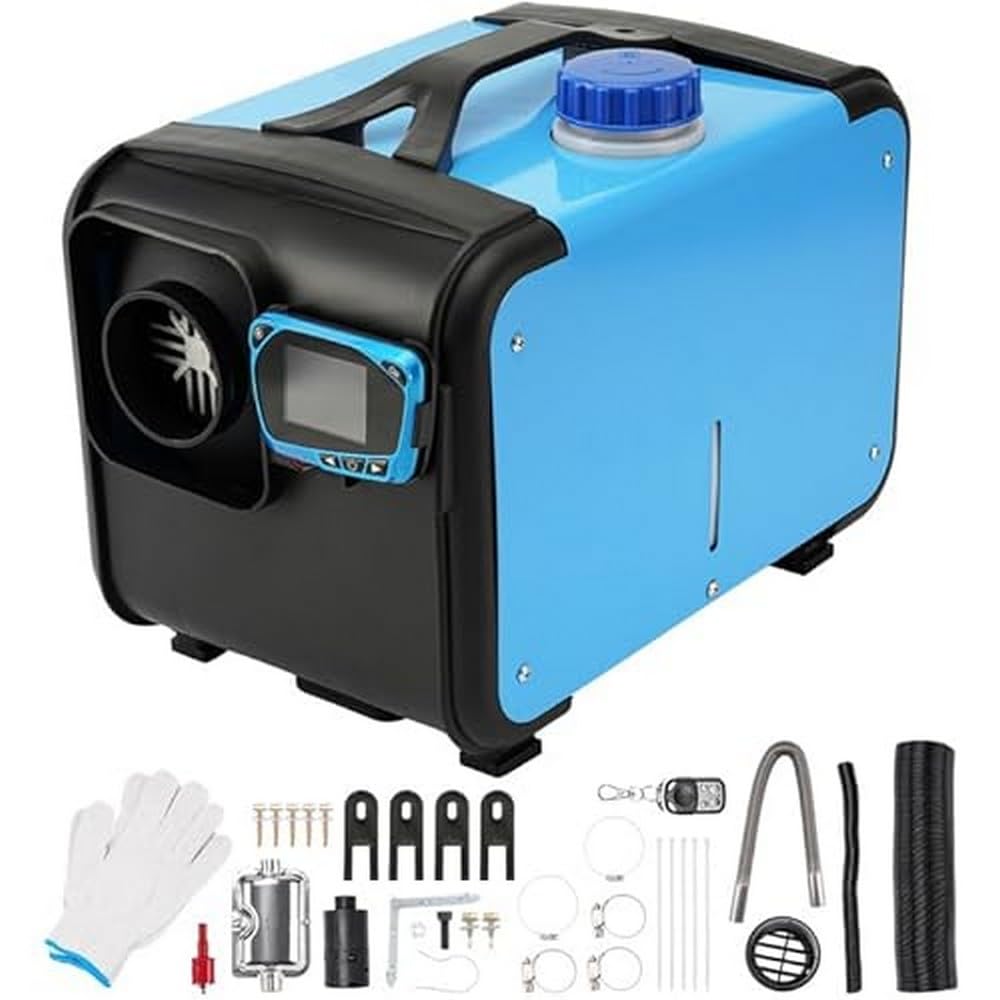 Standheizung Diesel, 12V 8KW Diesel-Luft-Auto-Standheizung Dieselheizung Schnelles Aufheizen mit verbessertem LCD-Schalterdisplay und Fernbedienung für Wohnmobil, Garage, Autoanhänger, LKW, Boot Standheizung Diesel, 12V 8KW Diesel-Luft-Auto-Standheizung Dieselheizung Schnelles Aufheizen mit verbessertem LCD-Schalterdisplay und Fernbedienung für Wohnmobil, Garage, Autoanhänger, LKW, Boot von ShockFlo
