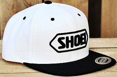 Shoei Basecap, Kappe - Weiß/Schwarz - Einheitsgröße von Shoei
