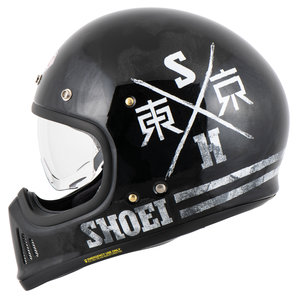 Shoei Ex-Zero Xanadu TC-5 Integralhelm Matt Schwarz Weiss von Shoei