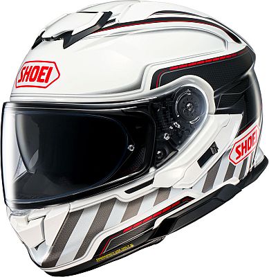 Shoei GT-Air 3 Discipline, Integralhelm - Weiß/Schwarz/Rot - L von Shoei