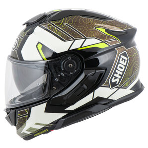 Shoei GT-Air 3 Hike TC-11 Integralhelm Weiss Gelb Schwarz Braun Shoei GT-Air 3 Hike TC-11 Integralhelm Weiss Gelb Schwarz Braun von Shoei