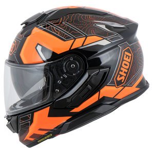 Shoei GT-Air 3 Hike TC-8 Integralhelm Schwarz Orange Shoei GT-Air 3 Hike TC-8 Integralhelm Schwarz Orange von Shoei